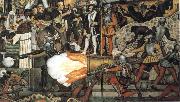 Diego Rivera From Great Conquest to 1930 oil painting artist